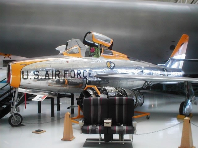 F-84F Thunderstreak, Evergreen Aviation & Space Museum